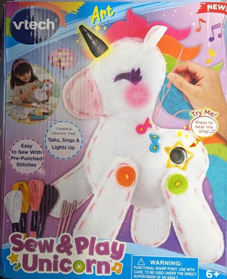 Great Choice Products Learn To Sew  Unicorn Theme Kids Sewing Kit With 6  Sewing Crafts