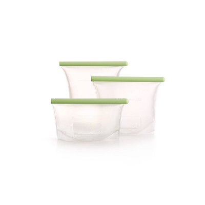 Lekue 3pk Reusable Silicone Bags