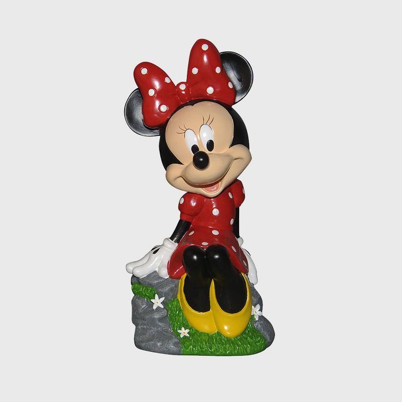 Disney 12" Minnie Mouse Sitting Resin Statue, 1 of 6