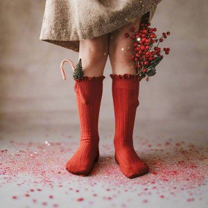 Little Love Bug Company Lace Top Knee High Socks - 1 of 2