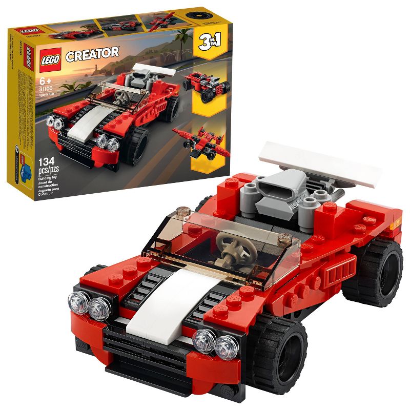 LEGO Creator 3-in-1 Sports Car Building Kit 31100, 1 of 9