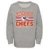 Nfl Kansas City Chiefs Girls' Fleece Hooded Sweatshirt : Target