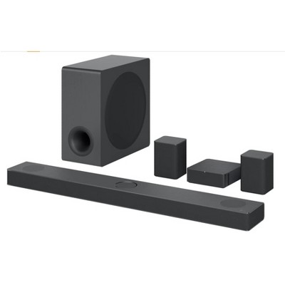Manufacturer Refurbished LG S80QR 5.1.3 Channel Sound Bar with Wireless Subwoofer, Black