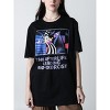 Beetlejuice The Afterlife's Leading Bio-Exorcist Crew Neck Short Sleeve Black Adult T-shirt - 3 of 4