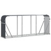 vidaXL Log Holder Anthracite 92.1"x17.7"x39.4" Galvanized Steel - 2 of 2