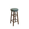 Gripper 14" x 14" Non-Slip Raindrops Tufted Barstool Cushions Set of 2 - 3 of 3