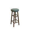 Gripper 14" x 14" Non-Slip Raindrops Tufted Barstool Cushions Set of 2 - image 3 of 3