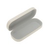 Unique Bargains Eyeglasses Case 6.3"x2.64"x1.46" Beige 1 Pc - 3 of 4