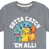 Boys' - Pokémon - Gotta Catch Em All Starters Short Sleeve Graphic T-Shirt - 2 of 4