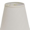 Vynxaria Lampshades: White Deep Cone Lampshade, 9" x 16" x 14" with Washer Fitter - 2 of 4