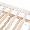 Sapphtopaz Bed Frame with Trundle, Platform Bed Frame with Headboard and Footboard, Bedroom Furniture for Small Living Space, No Box Spring Needed - 4 of 4