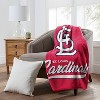 MLB St Louis Cardinals 50 x 60 Raschel Throw Blanket - 2 of 3