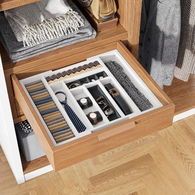 Pipishell Bamboo Expandable Drawer Organizer for Utensils Holder, Adjustable Cutlery Tray, Flatware, Knives in Kitchen, Bedroom, Living Room — фото 6