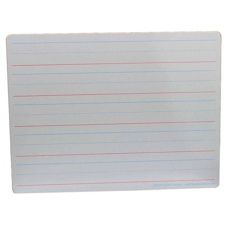 Flipside Products Double-Sided Dry Erase Board, 9"W x 12"L, Pack of 24, 4 of 5