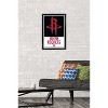 Trends International NBA Houston Rockets - Logo 21 Framed Wall Poster Prints - 2 of 4