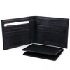 Alpine Swiss Mens Wallet Trifold Bifold Billfolds to choose from Genuine Leather Comes in Gift Bag - 3 of 4