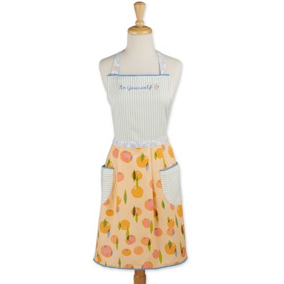 Design Imports Orange Zest Printed Apron