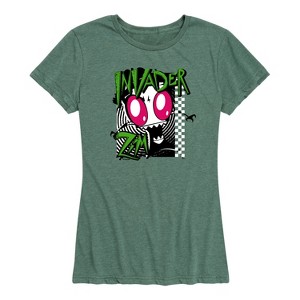 Women's - Invader ZIM - ZIM and GIR Short Sleeve Graphic T-Shirt - 1 of 4
