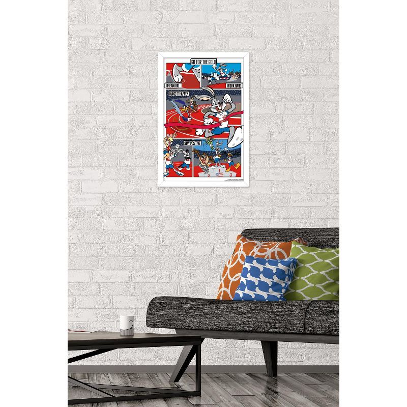 Trends International Looney Tunes x Team USA - Track and Field Framed Wall Poster Prints, 2 of 7