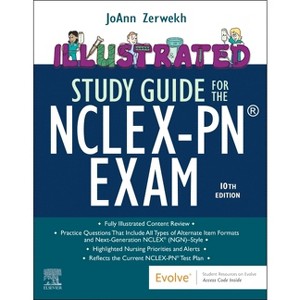 Illustrated Study Guide for the Nclex-Pn(r) Exam - 10th Edition by  Joann Zerwekh (Paperback) - 1 of 1