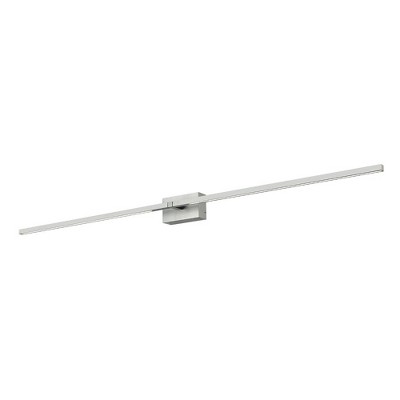 Pandora Brushed Nickel 50" LED Wall Sconce with Dimmable Light