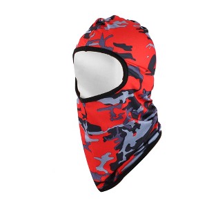 Unique Bargains Ice Silk Camouflage Balaclava Face Mask 1 Pc - 1 of 4