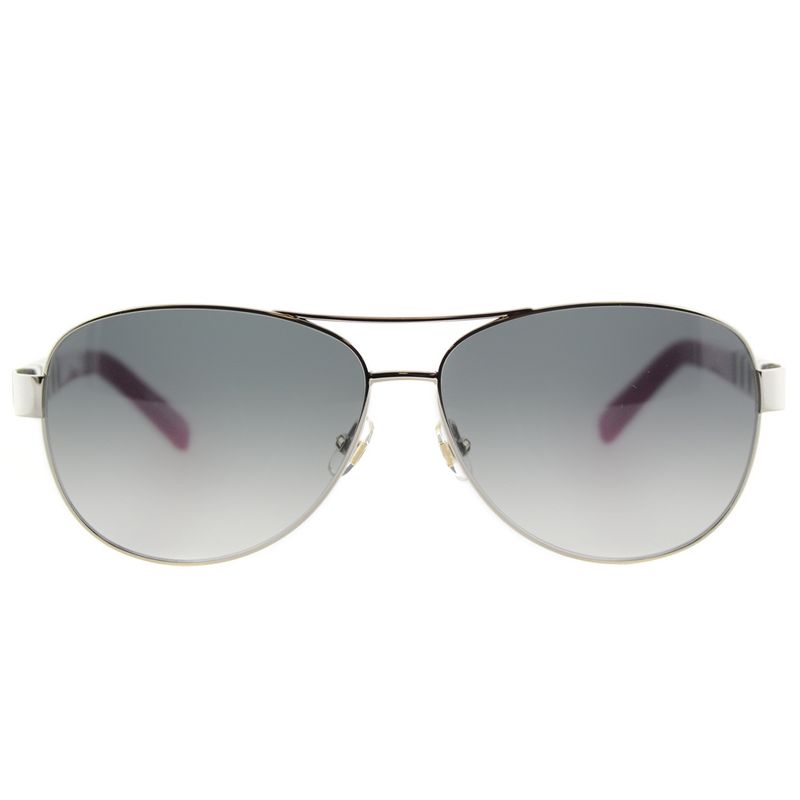 Kate Spade Dalia/S YB7 Womens Aviator Sunglasses Silver 58mm, 2 of 4