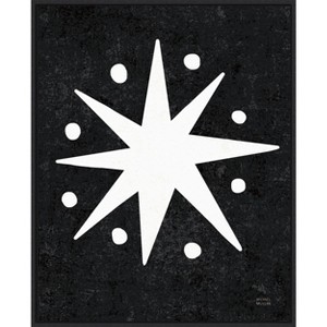 Amanti Art Christmas Whimsy Star by Michael Mullan Canvas Wall Art Print Framed 23-in. x 28-in. - 1 of 4