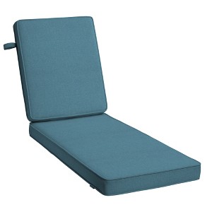 ARDEN Foam Outdoor Double Welted Chaise Lounge Cushion, 21 x 72, made with ProFoam, Rain-proof, Fade Resistant - 1 of 4