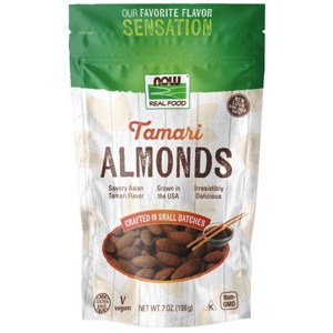 Tamari Almonds by Now Foods  -  7 oz Bag - 1 of 2