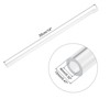 Unique Bargains Lamp Lantern Water Cooling System Acrylic Round Pipes Clear 2 Pcs 14" - 2 of 4