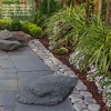Gardenised Decorative Outdoor Weather-Resistant Artistic Artificial Faux Stone Rock, Garden Patio Granite Grey Fiberglass Stone - 4 of 4