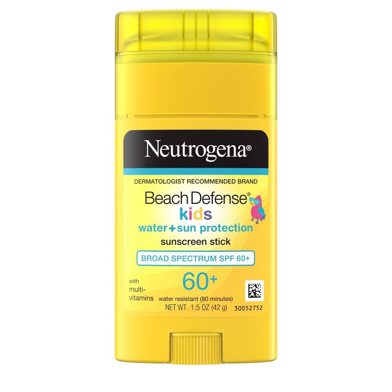Neutrogena Beach Defense Water Resistant Kids&#39; Sunscreen Stick - SPF50 - 1.5oz, 1 of 10