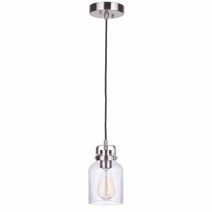 Craftmade Lighting Foxwood 1 - Light Pendant in  Brushed Polished Nickel - 1 of 2