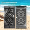 Okak Modern Reversible Large Carpet Area Rug for Outside Camping,Patio,Big Size Outdoor Easy-to-maintain Carpet - 4 of 4