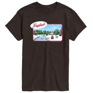 Men's - Leinenkugal - Vanilla Porter Outdoor Winter Landscape Short Sleeve Graphic T-Shirt - 1 of 4