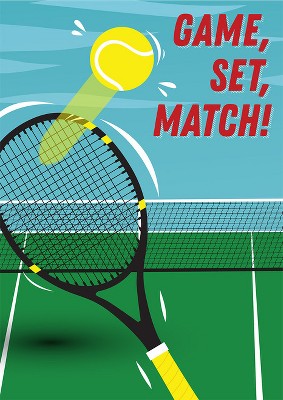 Tennis Garden Flag Sports Racket Ball18