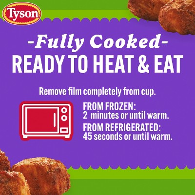Tyson Protein Cup BBQ Chicken Bites - Frozen - 5.3oz