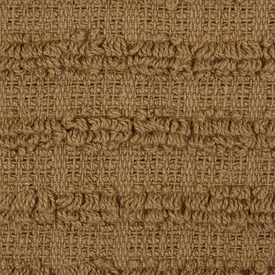 Royale Mocha and White Cotton Kitchen Towel Set, 4-Pack