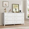 7 Dresser for Bedroom,  Modern Wide Drawer Dresser with Storage, Wooden Closet Dressers Chest of Drawers Freestanding for Bedroom, Nursery - 3 of 4