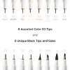 KINGART PRO Inkline™ Fine Line Pens, 16 pc - 4 of 4