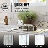 LunaLulinlk Large Stone Dish Drying Mat for Kitchen Counter 24"(L)x16"(W) Dish Drying Stone Diatomaceous Collapsible, Quick Drying Pad - 3 of 4