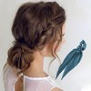 Unique Bargains Fashion Satin Hair Scarf Scrunchies 1 Pc - 2 of 4