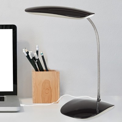 Hastings Home Touch Activated LED USB Desk Lamp - Black