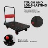 TOBILI Ultra-silent Trolley With 360-degree Rotating Wheels, Foldable Trolley Handling And Storage, Suitable For Factories And Workshops, black - 4 of 4