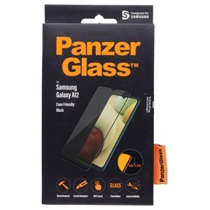 PanzerGlass Edge-to-Edge Screen Protector for Samsung Galaxy A12 - Black - 1 of 1