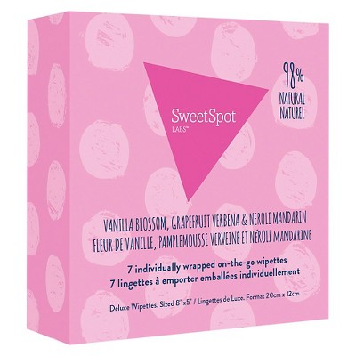 SweetSpot On-the-go Multipack Wipes - 7ct