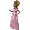 Doll Clothes Superstore Elegant Long Pink Sleeveless Gown for Barbie & 11.5" Fashion Dolls - 3 of 4