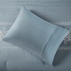 Gracie Mills Ione Classic Elegance 6-Piece Cotton Daybed Cover Collection - Full/Queen - Blue - 3 of 4