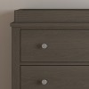 Child Craft Harmony 3 Drawer Dresser with Removable Changing Table Topper, Ample Storage, Anti-Tip Kit Included to Prevent Tipping, Baby Safe Finish - 4 of 4